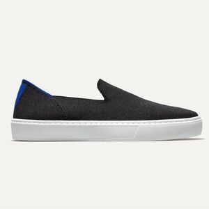 Rothy's Black and Blue Slip-On Sneakers